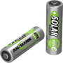 Ceruza akku AA, NiMH, 1,2V 800 mAh, 2 db, Ansmann Solar maxE LR06, AA, LR6, AAB4E, AM3, 815, E91, LR bélyegkép