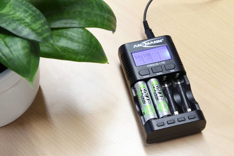 Ceruza akku AA, NiMH, 1,2V 800 mAh, 2 db, Ansmann Solar maxE LR06, AA, LR6, AAB4E, AM3, 815, E91, LR 2. kép