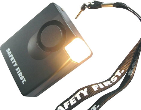 Táskariasztó, pánikriasztó, 100 dB, kh-security 100101 2. kép