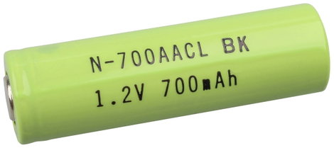 Speciális ceruza akku AA, C-szeparátor NiCd Panasonic N70AACL 1,2 V 700 mAh