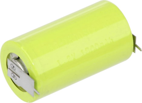 Speciális akku Sub-C U forrfül NiCd Panasonic KR1800SCE PRINT 1/1 1,2 V 1800 mAh
