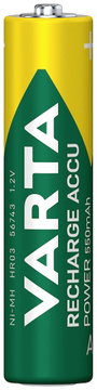 Mikroceruza akku AAA NiMH, 1,2V 550 mAh, 4 db, Varta Ready2Use HR3, HR03, UO100557, DC2400, DC2400B4 2. bélyegkép