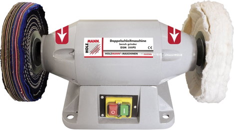 Asztali polírozógép 400V/900W Holzmann Maschinen DSM200PS