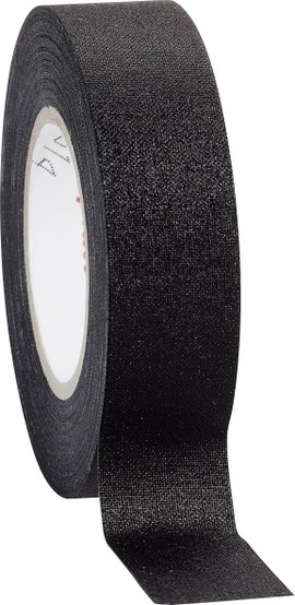 Szövetbetétes ragasztószalag, 19 mm x 10 m, fekete, Coroplast