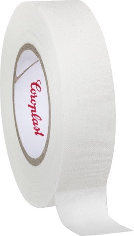 Szövetbetétes ragasztószalag, fehér, 19 mm x 10 m, Coroplast