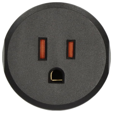 USA, Japán/magyar konnektor átalakító adapter, fekete, Brennenstuhl 1508520 3. kép