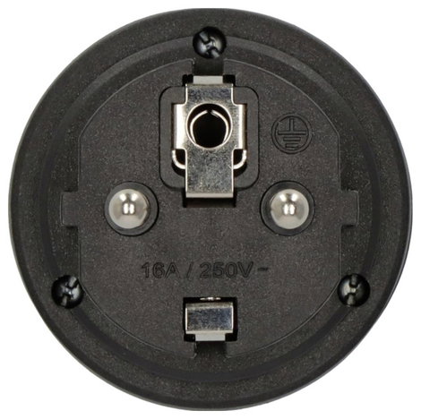 USA, Japán/magyar konnektor átalakító adapter, fekete, Brennenstuhl 1508520 4. kép