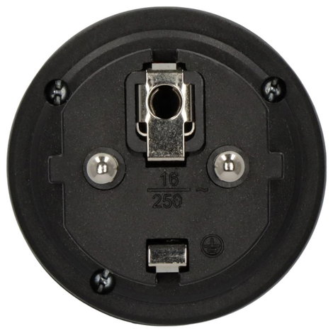 Magyar-Ausztrália/Kína konnektor átalakító adapter, fekete, Brennenstuhl 1508510 4. kép
