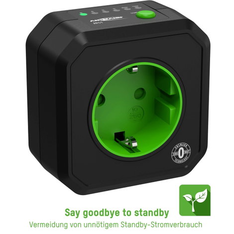 Konnektoros időkapcsoló óra, 2500W, min. 15 perc, IP20, Ansmann 5024063 9. kép