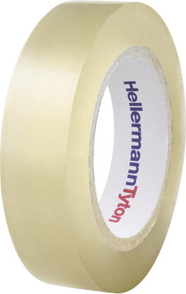 Szigetelőszalag, átlátszó (H x Sz) 10 m x 15 mm HellermannTyton HelaTape Flex 15