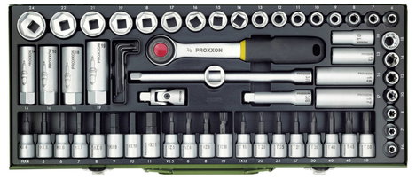 Dugókulcs készlet 65 részes Proxxon Industrial 23112 2. kép