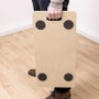 Görgős szállító lap, 590x290 mm, teherbírás 200 kg, Mesiter Werkzeuge 5. bélyegkép