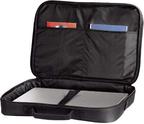 Notebook táska, max. 39,6 cm (15,6) fekete, Hama Sportsline Montego 4. kép