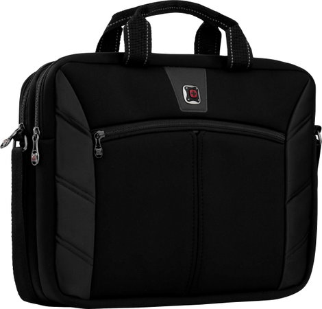 Notebook táska, max. 40,6 cm (16) fekete, Wenger Sherpa Double Slimcase 4. kép