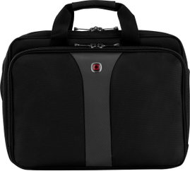 Notebook táska, max. 40,6 cm (16) fekete/szürke, Wenger Legacy Double Gusset