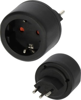 Svájc/magyar konnektor átalakító úti adapter, Brennenstuhl 1508642