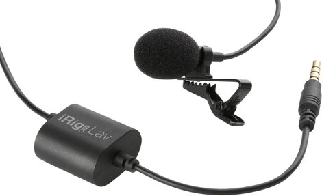 Csiptetős mikrofon, Lavalier konferencia mikrofon Android és Apple iOS készülékekhez IK Multimedia I 10. kép