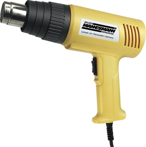 Hőlégfúvó pisztoly készlet, 2000 W 350/550 °C Brüder Mannesmann M49500