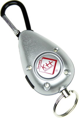 Táskariasztó, pánikriasztó LED-el, kh-security 10019