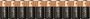CR123A fotóelem, lítium, 3V, 10 db, Duracell Ultra EL123AP, K123LA, RL123A, EL123A, DL123A, 5018LC, bélyegkép