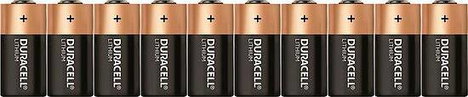 CR123A fotóelem, lítium, 3V, 10 db, Duracell Ultra EL123AP, K123LA, RL123A, EL123A, DL123A, 5018LC,