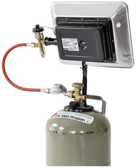 Teraszfűtés, gázüzemű 4,2 kW Rothenberger Industrial 35984 3. kép
