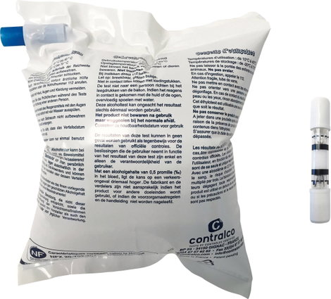 Alkoholteszter ACE Fehér, Kék, Sárga 0.0 - 0.5 ‰ NFX engedéllyel 2. kép