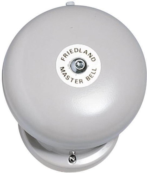 Vezetékes csengő, gong, 12V, max. 100 dBA, szürke, Friedland 581069