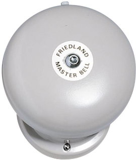 Vezetékes csengő, gong, 12V, max. 100 dBA, szürke, Friedland 581069