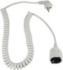 Hálózati spirálkábeles hosszabbítókábel, fehér, 2,5 m, HO5VV-F 3 G 1,5 mm², AS Schwabe 70412 2. bélyegkép