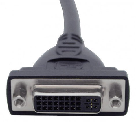 HDMI - DVI átalakító adapter, 1x HDMI dugó - 1x DVI aljzat 24+5 pól., fekete, club3D 4. kép