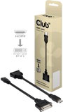 HDMI - DVI átalakító adapter, 1x HDMI dugó - 1x DVI aljzat 24+5 pól., fekete, club3D 5. bélyegkép