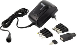 HyCell 1201-0008 Dugasztápegység, beállítható 3 V/DC, 4.5 V/DC, 5 V/DC, 6 V/DC, 7.5 V/DC, 9 V/DC, 12