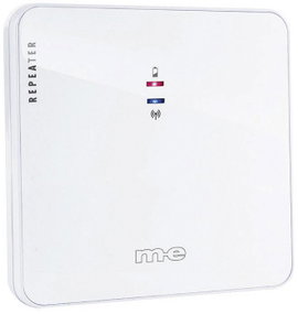 Jelerősítő vezeték nélküli csengőhöz, 100 m, 434 MHz, IP44, fehér, m-e GmbH modern-electronics Bell 