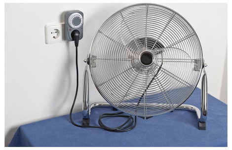 Mechanikus visszaszámláló időzítő konnektorba, 3680 W, Brennenstuhl 1506590 2. kép