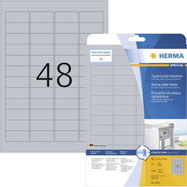 Etikettek, A4, 45,7 x 21,2 mm, 1200 db, Herma 4221