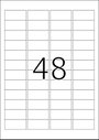Etikettek, A4, 45,7 x 21,2 mm, 1200 db, Herma 4221 2. bélyegkép