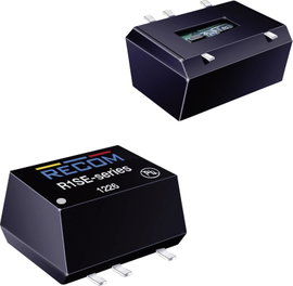 RECOM R1SE-0505-R DC/DC feszültségváltó, SMD 5 V/DC 5 V/DC 200 mA 1 W Kimenetek száma: 1 x Tartalom,