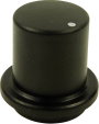 Cliff FCR7171 FCR7171 Forgatógomb Fekete (Ø x Ma) 15 mm x 17 mm 1 db bélyegkép