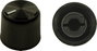 Cliff CL16924 CL16924 Forgatógomb Fekete (Ø x Ma) 19.1 mm x 16 mm 1 db bélyegkép
