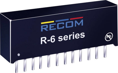 RECOM R-629.0P DC/DC feszültségváltó, nyák 9 V/DC 2 A 18 W Kimenetek száma: 1 x Tartalom, tartalmi e