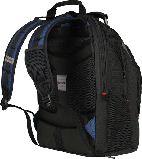 Notebook hátizsák, max. 43,9 cm (17,3) kék/fekete, Wenger IBEX 2. kép