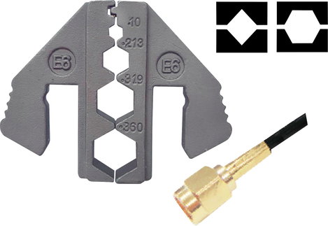 Krimpelő betét koax csatlakozókhoz LWL dugó, RG58, RG59, RG62, RG174 TOOLCRAFT 1423399 2. kép