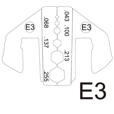 Krimpelő betét koax csatlakozókhoz LWL dugó, RG58, RG59, RG62, RG174 TOOLCRAFT 1423399 3. kép