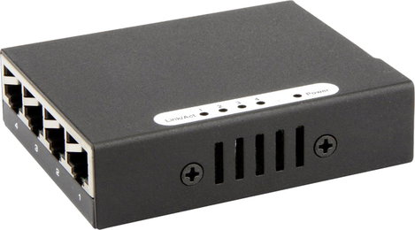Hálózati switch, USB tápellátással, 4 port, Renkforce 2. kép