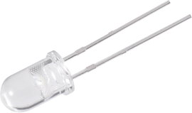 Everlight Opto 333-2SURC/S530-A2 LED kivezetéssel Piros Kerek 5 mm 890 mcd 10 ° 20 mA 2 V