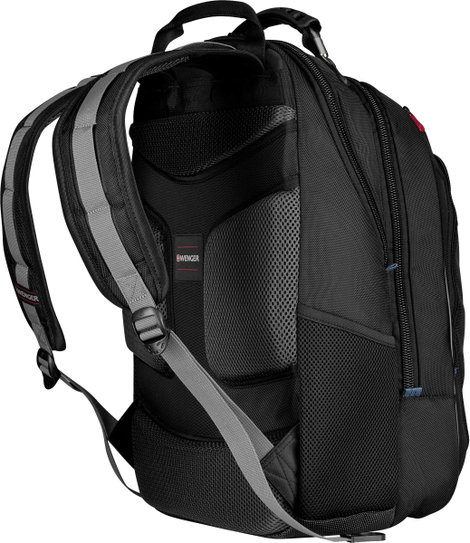 Notebook hátizsák, max. 43,9 cm (17,3) fekete, Wenger Carbon GA-7357 5. kép