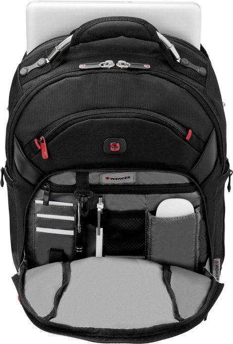Notebook hátizsák, max. 38,1 cm (15) fekete, Wenger Gigabyte 2. kép