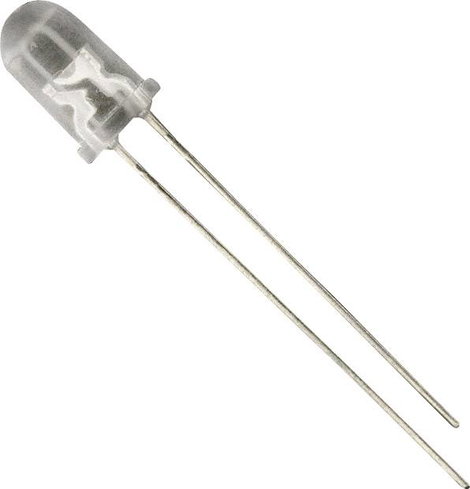CREE C503B-BCN-CV0Z0461 LED kivezetéssel Kék Kerek 5 mm 4.8 cd 30 ° 30 mA 3.2 V