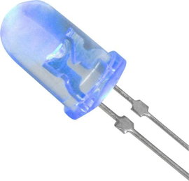 CREE C503B-BCS-CV0Z0461 LED kivezetéssel Kék Kerek 5 mm 4.8 cd 30 ° 30 mA 3.2 V